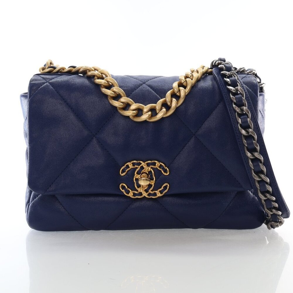 Chanel Medium Lambskin 19 Flap Bag